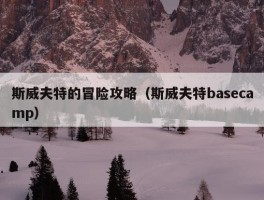 斯威夫特的冒险攻略（斯威夫特basecamp）